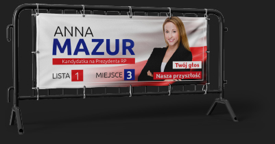 Banery wyborcze - podstawowy nośnik w kampanii wyborczej!
